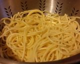 Foto del paso 2 de la receta: Pasta en crema de maiz con rajas poblanas y pollo
