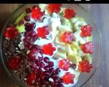 A picture of step 11 of Fruit trifle.