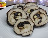 Foto del paso 10 de la receta: Lomo de cerdo relleno con manzanas y ciruelas sin horno - Recetas Navideñas