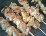 Foto del paso 3 de la receta Brochetas de pollo en la sartén 🍳