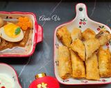 Hình bước làm 3 của món Chả giò