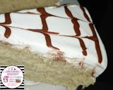 A picture of step 6 of Creamy white cake.