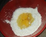 A picture of step 1 of Pasta Bolognese with homemade pasta.