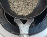 A picture of step 1 of Saunf Sarbat.