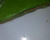 A picture of step 8 of Star rainbow cookies.