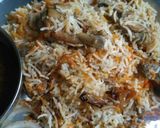 A picture of step 8 of Chicken biryani.