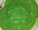 Foto langkah ke 3 dari resep Dadar Gulung Polkadot Isi Vla Nangka.