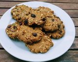 Zabpehelyhes keksz sok aszalvánnyal és magokkal recept fázis 5 fotója