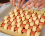 Foto langkah ke 6 dari resep Roti tikar sosis kekinian.