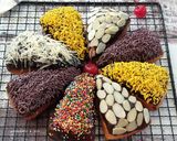 Foto langkah ke 7 dari resep Donat Pizza.