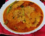A picture of step 16 of Jalebi fish cooked with mustard paste(Machha besara/fish besara).