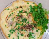 Hình bước làm 4 của món Trứng chiên cơm quê