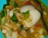 Foto langkah ke 4 dari resep Sup sayur telur.