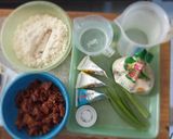 Foto langkah ke 1 dari resep Bubur singkong gula merah.