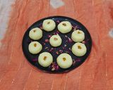A picture of step 5 of Instant Milk Peda.