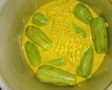 صورة لخطوة 2 من وصفة كوسه بالحليب والأندومي 🤤😋