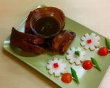 Hình bước làm 3 của món LÒNG HEO PHÁ LẤU. 