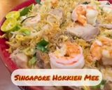 A picture of step 13 of Singapore Hokkien Mee.