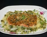 Foto del paso 5 de la receta: Salmón al broiler con salsa verde