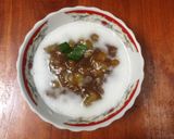 Foto langkah ke 6 dari resep Bubur Ubi Kuah Santan.