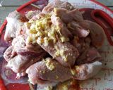 A picture of step 2 of Dry fry chicken.