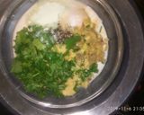 A picture of step 1 of Chawal and mix Dal Ka mini dosa..