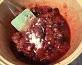 Une image de l'étape 4 de Compote de pêches de vigne aux noix et vanille.