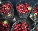 A picture of step 7 of Custard Fruit trifle.