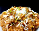 A picture of step 4 of Laapsi / Gur ka Daliya.