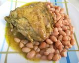 Foto del paso 6 de la receta: Frejoles con pollo tipo seco
