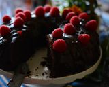 Foto del paso 9 de la receta: Receta casera de bizcocho doble muerte por chocolate