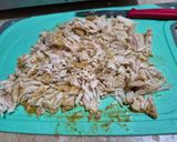 Foto langkah ke 4 dari resep Ayam Suwir Bumbu Rendang.