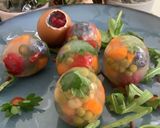Une image de l'étape 9 de Les œufs 🥚 de Pâques 🥳fêtent l’apéritif 🌶️🥕🥗.