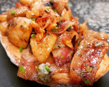 Foto del paso 7 de la receta: Torrada de champiñones, panceta ibérica y gorgonzola