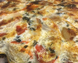 Foto del paso 5 de la receta: Budín de acelgas con cherries y surimi