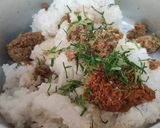 รูปขั้นตอนการทำที่ 2 ของ ยำข้าวทอด(เจ)