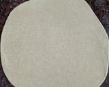 A picture of step 2 of Mooli ka parantha.