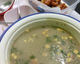 A picture of step 4 of Healthy Vegetable corn soup with bread crumbs.
