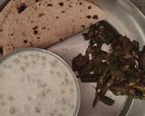 A picture of step 5 of Masala bhindi.