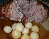 รูปขั้นตอนการทำที่ 6 ของ เมนู แหนมหมูไส้หมูซุปเปอร์แซ่บ