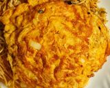 A picture of step 6 of Triple Schezwan fried rice.