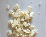 Une image de l'étape 3 de Salade de concombre haricots mungo et mozzarella.