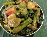 পাঁচমিশালী সব্জী (Panchmishali sabji recipe in bengali) রেসিপি ধাপ - 3 ছবি