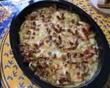 A picture of step 17 of Turnip and Potato Gratin with Mini Pork Sausages.