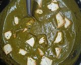 પાલક પનીર(Palak paneer Recipe in Gujarati) રેસીપી સ્ટેપ8ફોટો