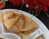 A picture of step 1 of Hi-tea snacks (wontons).