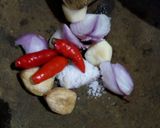 Foto langkah ke 1 dari resep Pepes tahu teri kemangi.