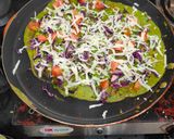 A picture of step 4 of Sprouts Dosa.