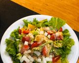 Hình bước làm 3 của món Salad đơn giản