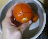 Foto del paso 1 de la receta: Salsa de tomate albahaca y mozzarella